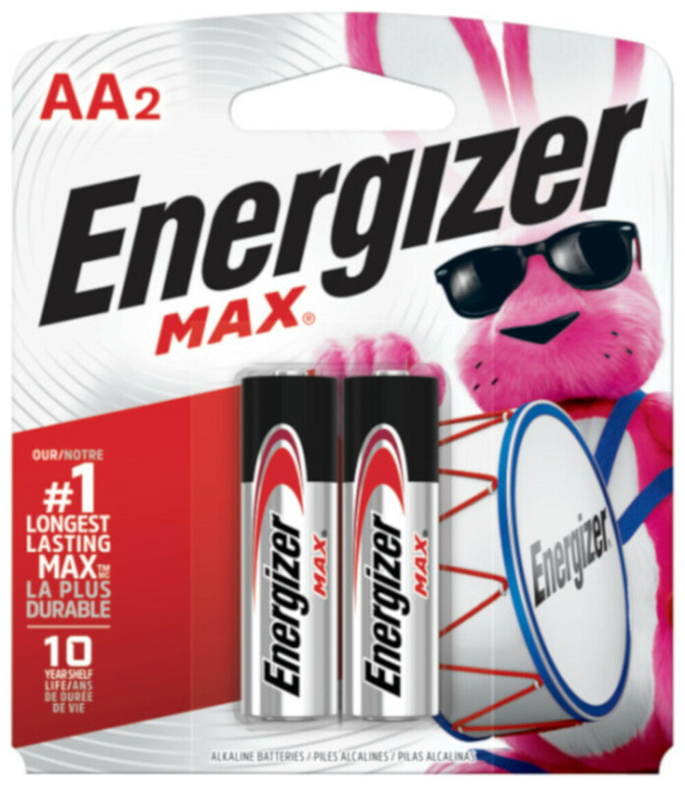 BATTERY ALKALINE AA 2PK