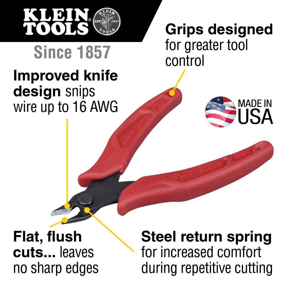 Klein Tools Flush Cutter Lightweight 5