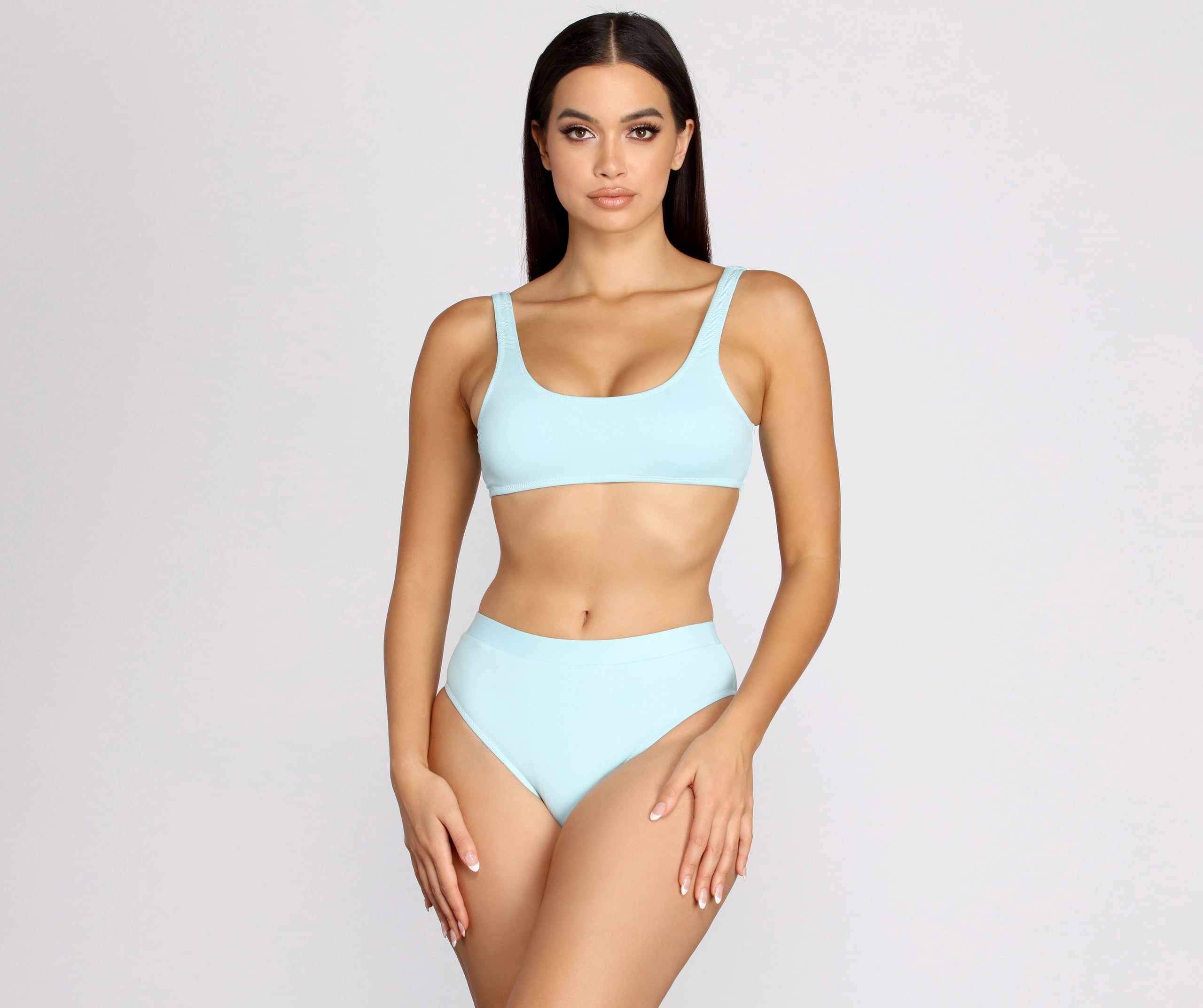 Simply Stunning High Waist Swim Bottoms