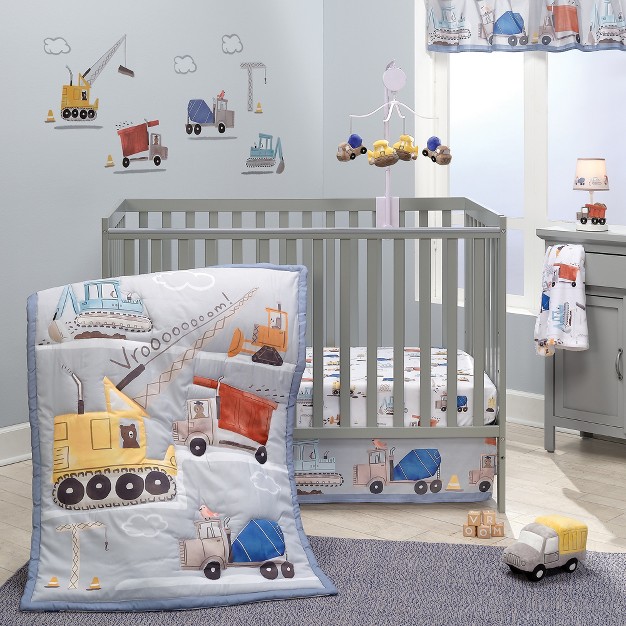 Bedtime Originals Construction Zone Trucks Wall Decals stickers