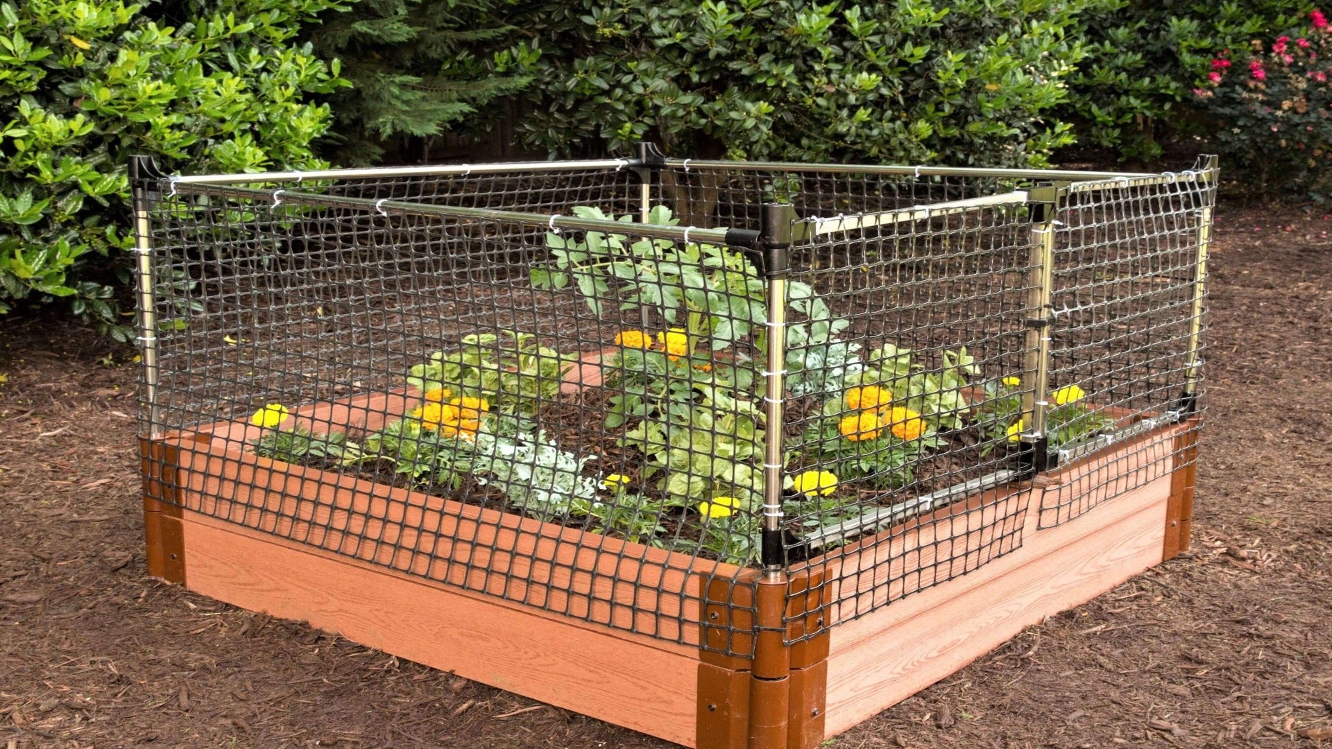 Stack & Extend 'Animal Barrier' with Gate - 4 Foot Wide Straight Panels