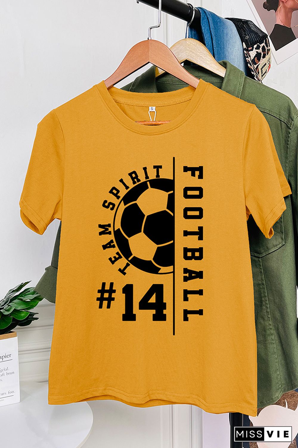 Soccer Team Graphic Tee Wholesale