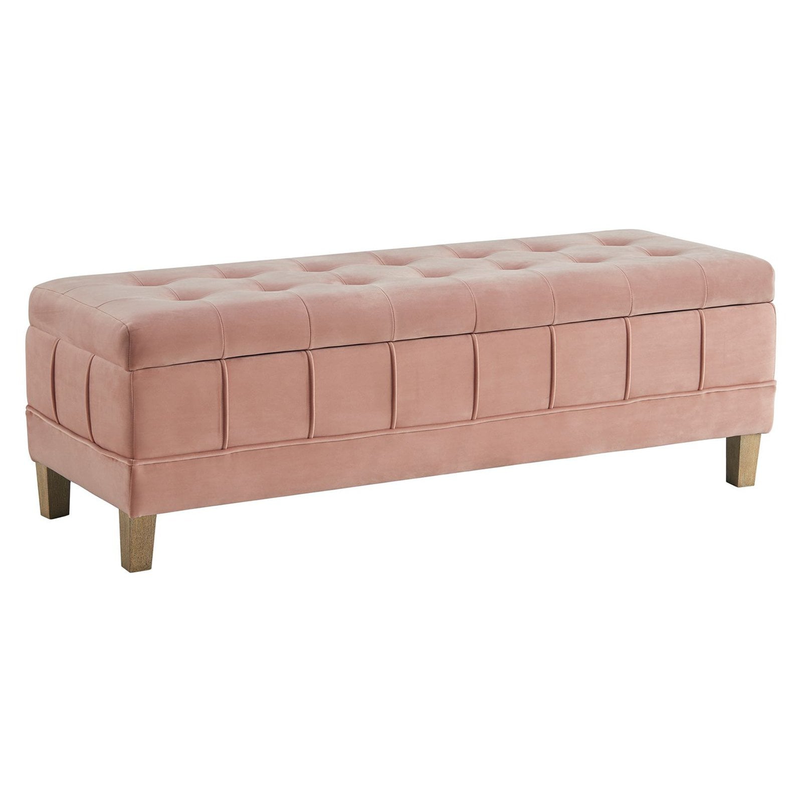 Picket House Furnishings Jude Tufted Velvet Bedroom Bench