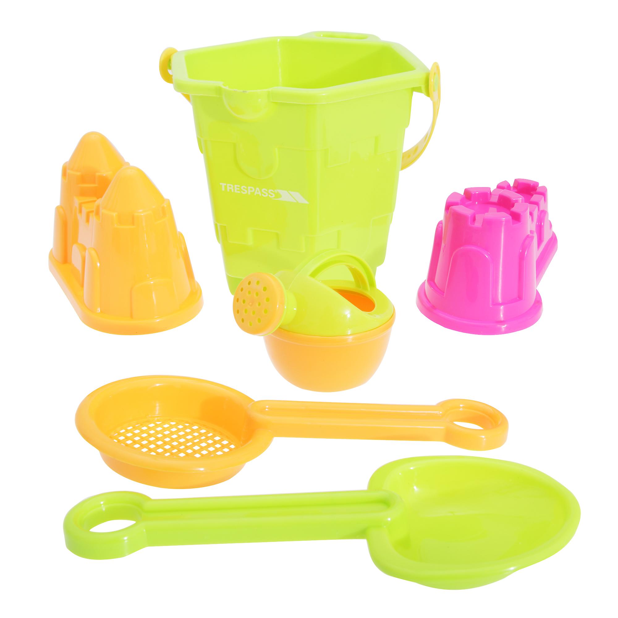 Trespass Digga Childrens/Kids Plastic Beach Bucket and Spade Set