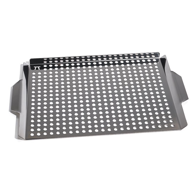 Outset Large Stainless Steel Grill Grid with Handles