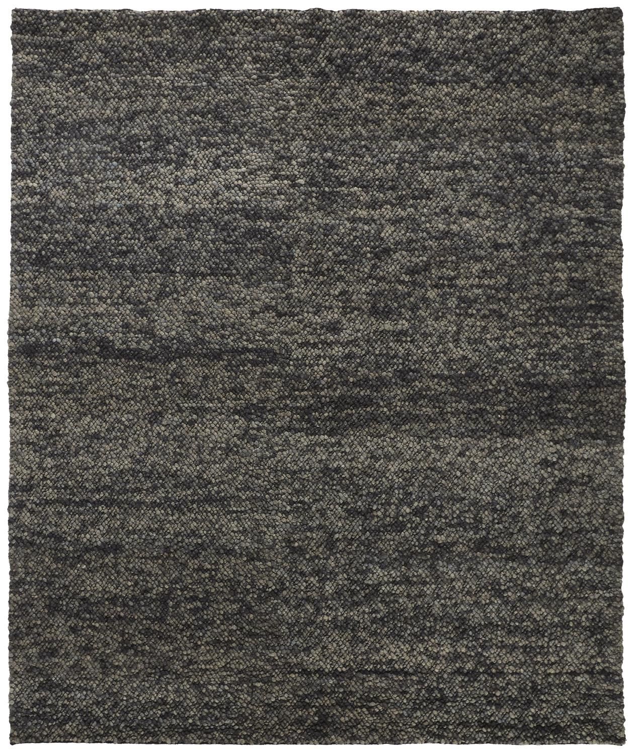 Genet Hand Woven Chracoal Gray Rug by BD Fine