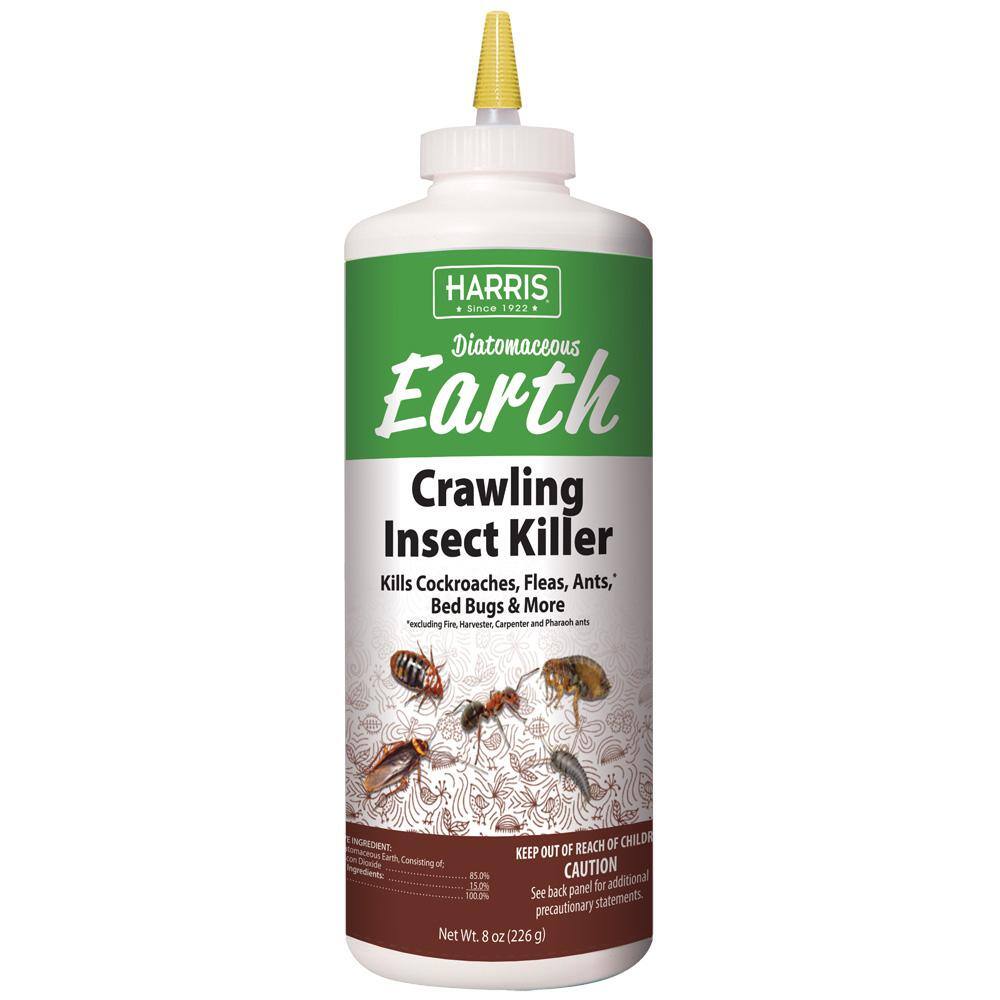 Harris 8 oz. Diatomaceous Earth Crawling Insect Killer DECRAWL-8