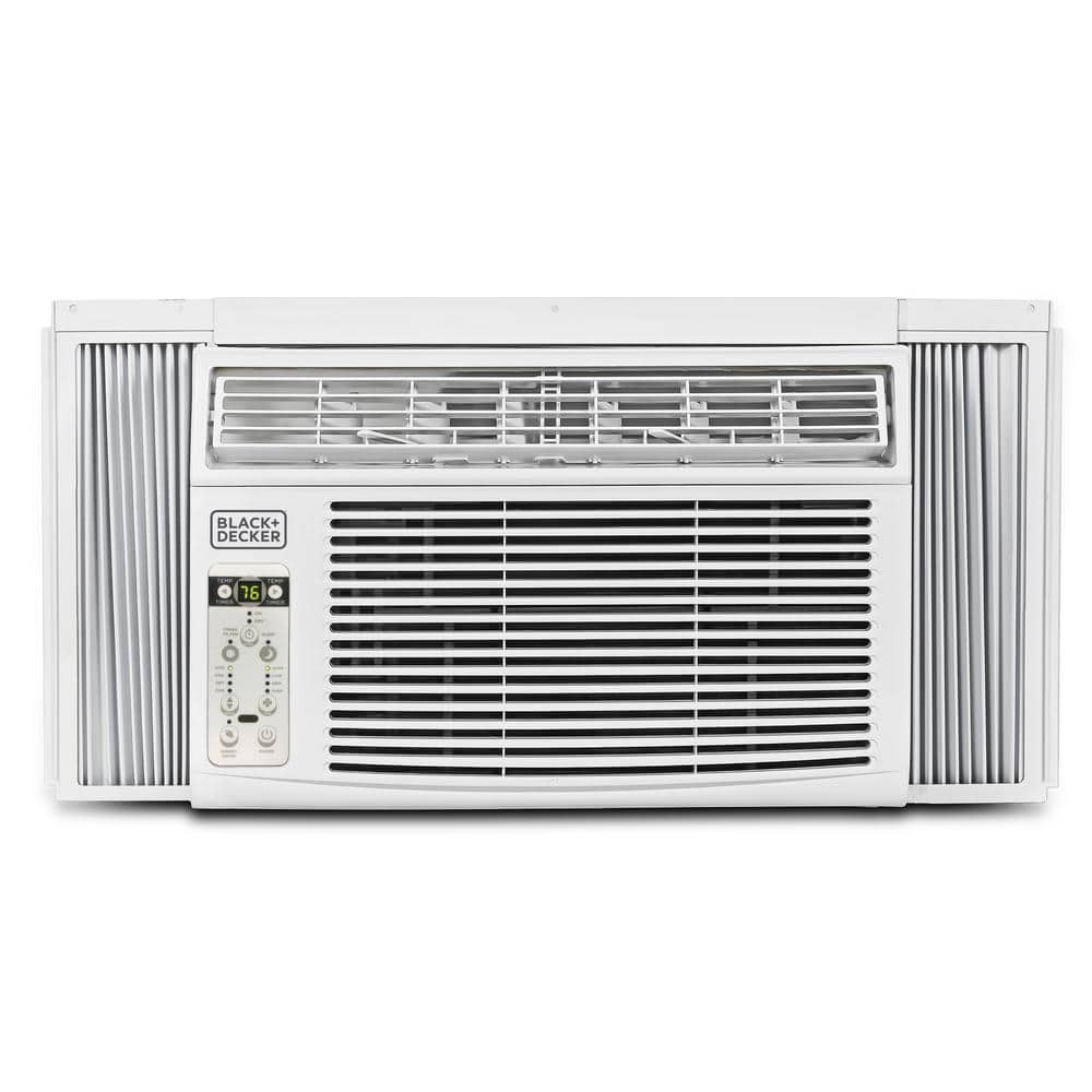 BLACK+DECKER 8,000 BTU Window Air Conditioner in White BD08WT6