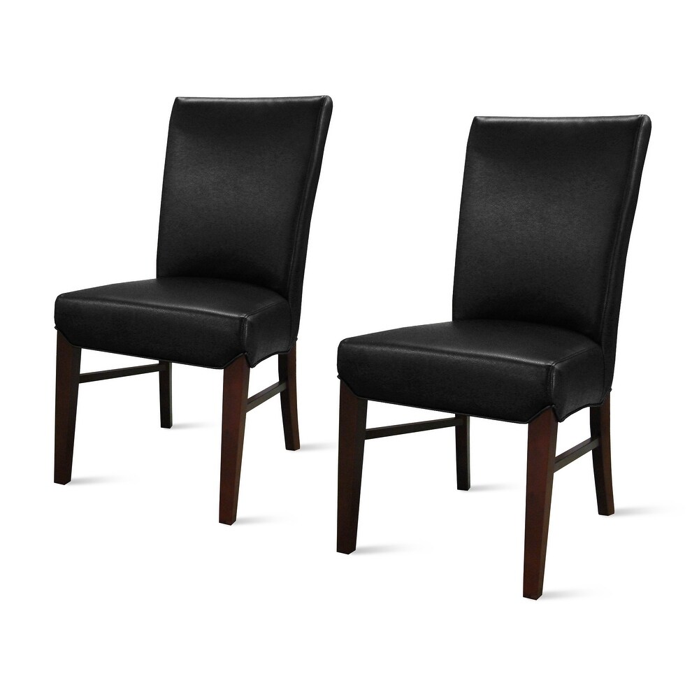 Milton Bonded Leather Dining Chairs (Set of 2)   na