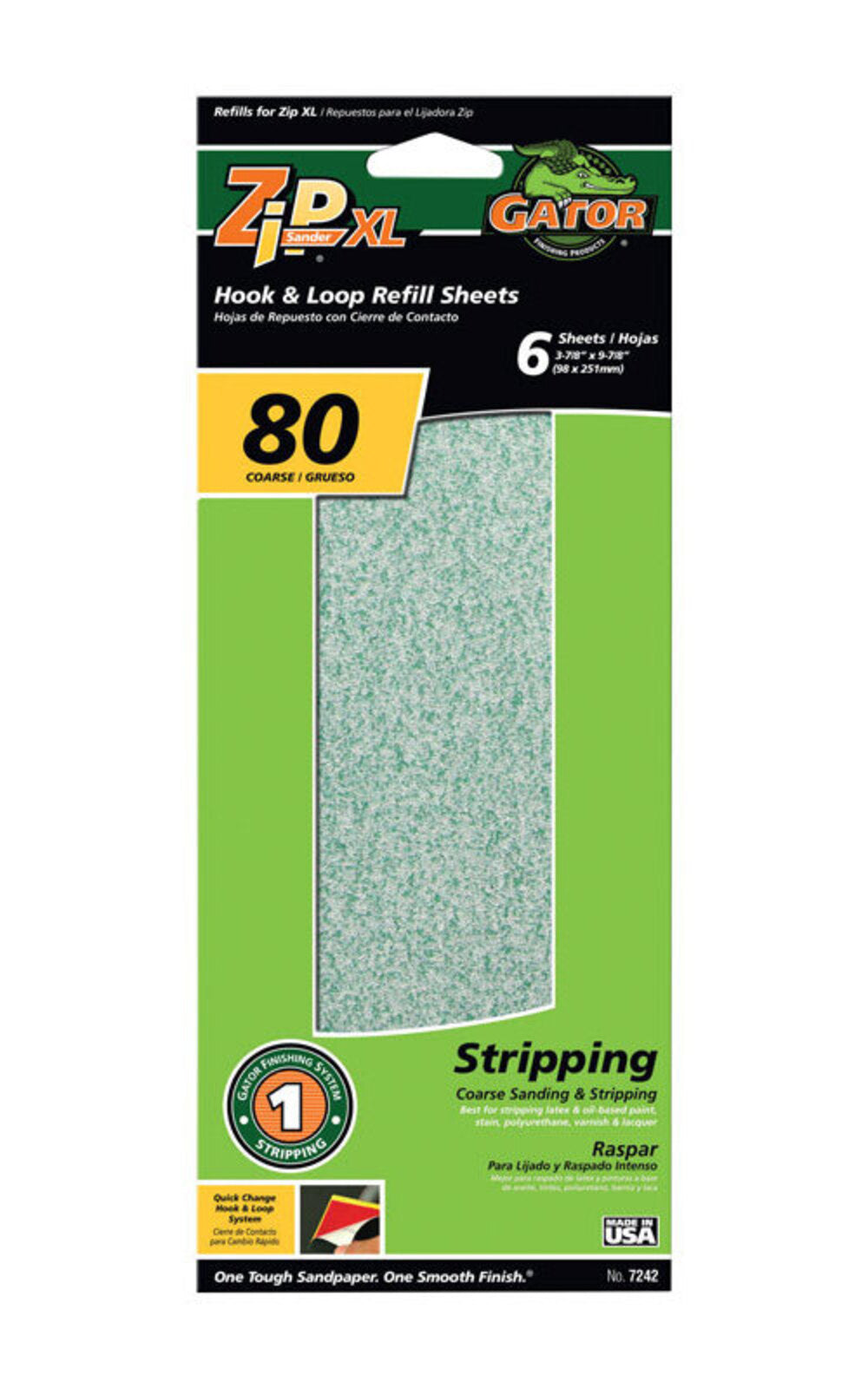 ZIPXL REFILL SHEET 80G