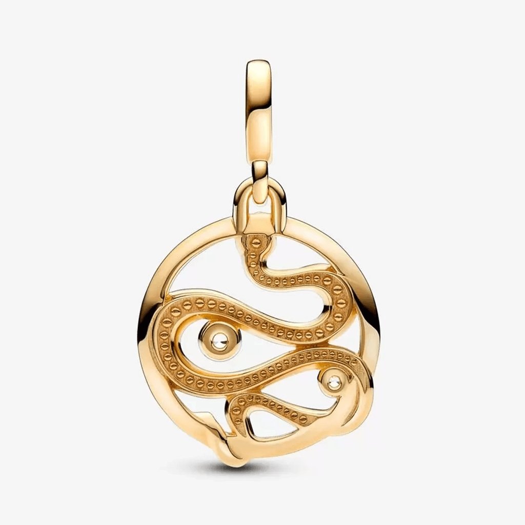 PANDORA  Pandora ME Pavé Snake Medallion