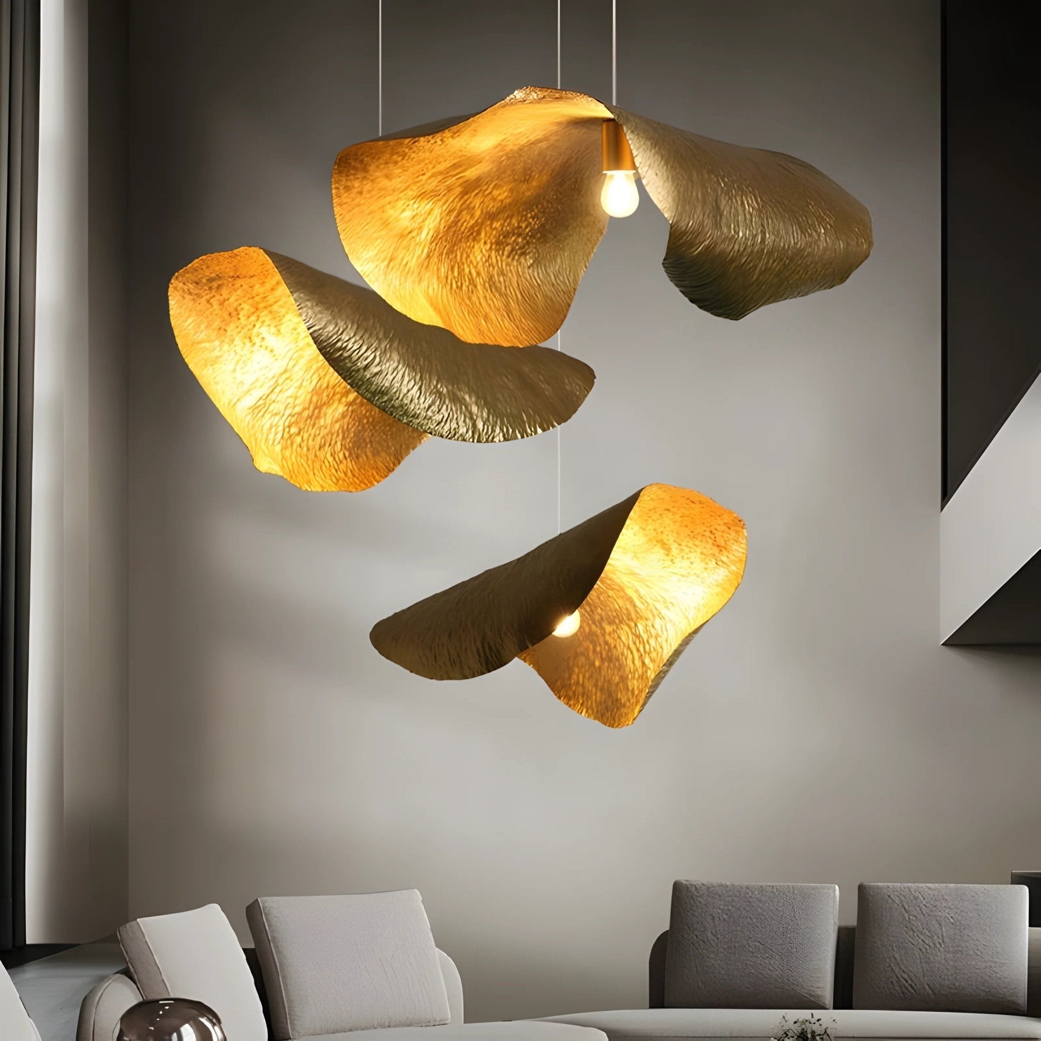 Hammered Pendant Light