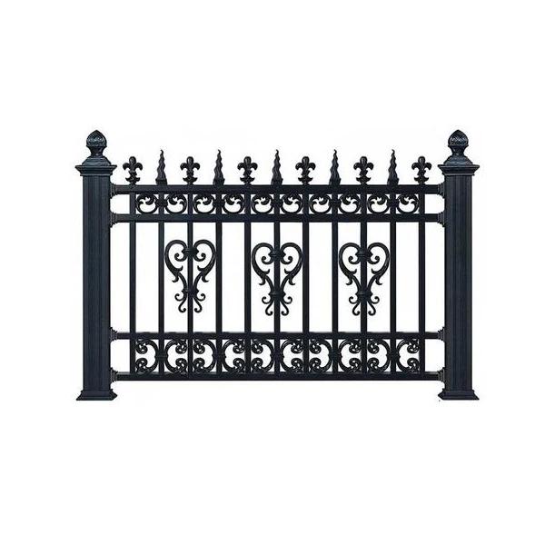 good  Poles Style Round Style Garden Gate and Fence Waterproof Accessories Powder Coated Aluminium Metal Decoration Support