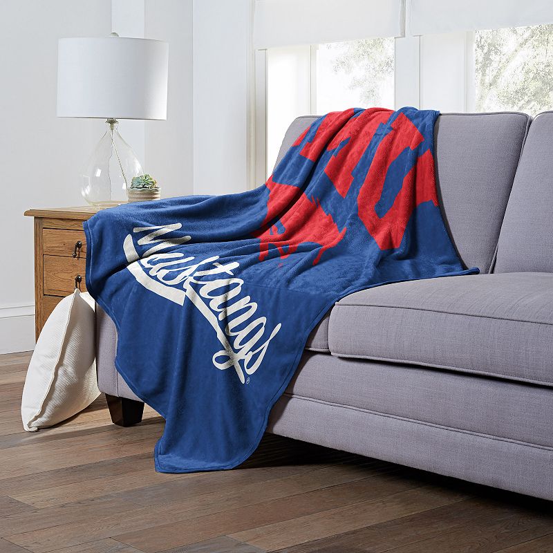 The Northwest SMU Mustangs Alumni Silk-Touch Throw Blanket