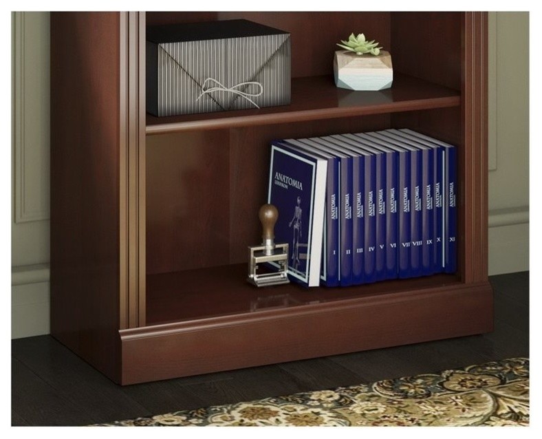 Kathy Ireland Office by Bennington 5 Shelf Bookcase   Transitional   Bookcases   by Arcadian Home  ampLighting  Houzz