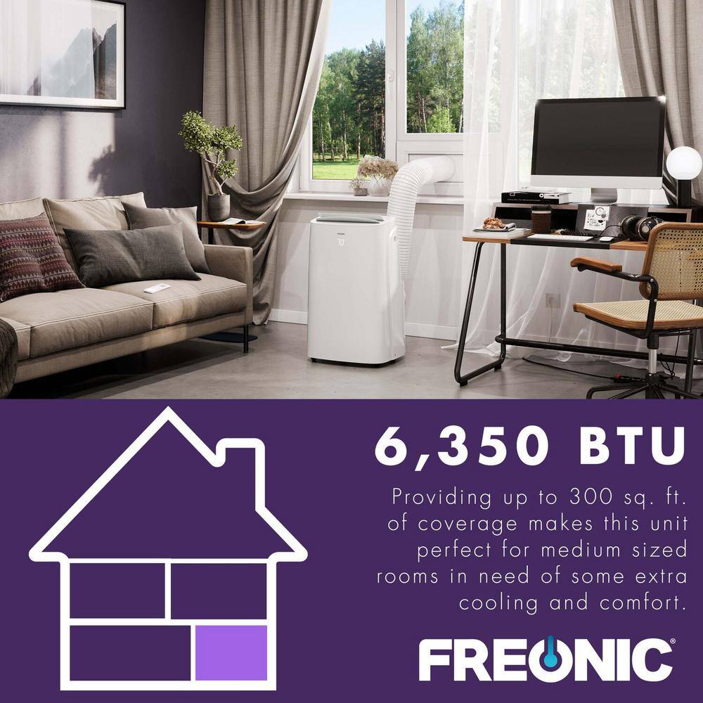 FREONIC 6350 BTU DOE Portable Air Conditioner FHCP062AKR