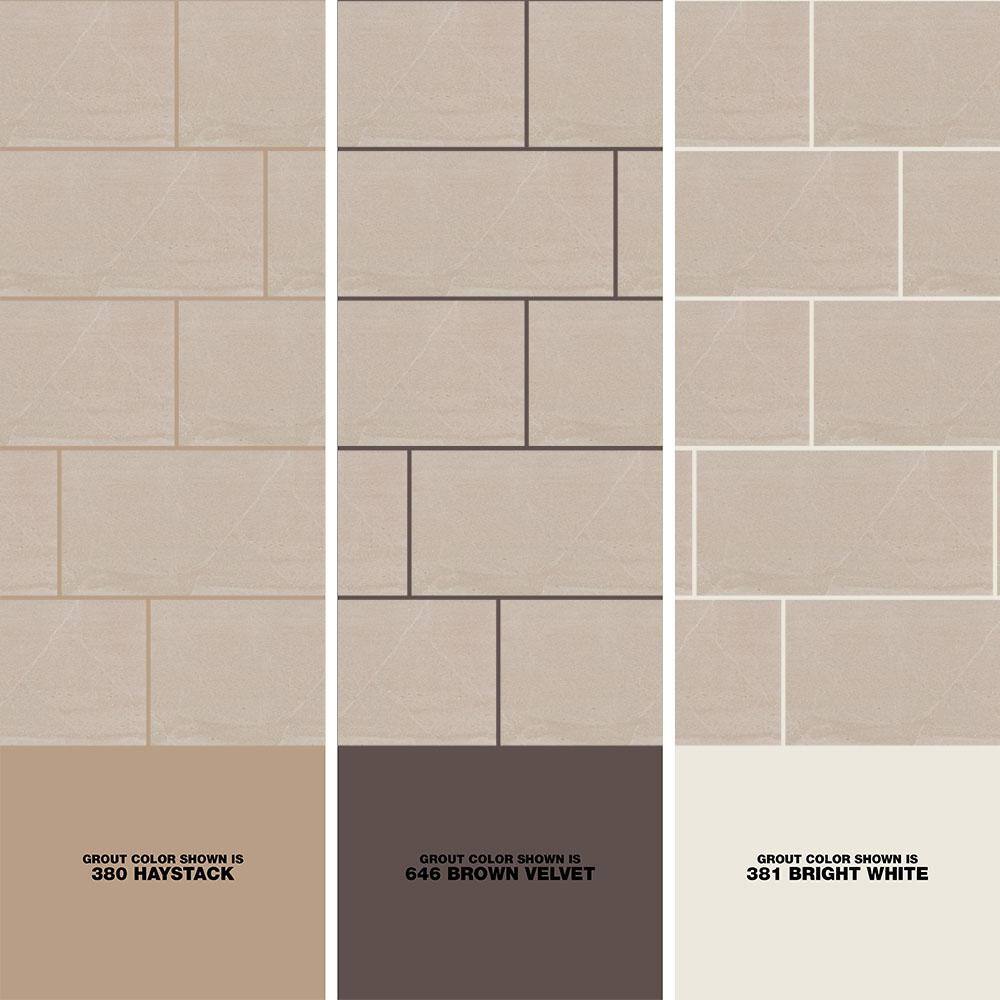 Daltile Rorington Taupe 12 in. x 24 in. Glazed Porcelain Floor and Wall Tile (17.6 sq. ft.Case) RT02RCT1224MTHD