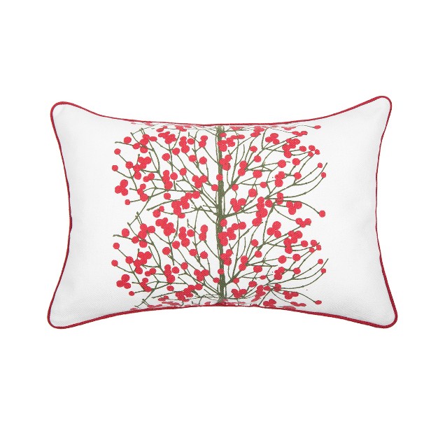 C amp f Home Berries Tree Printed Throw Pillow