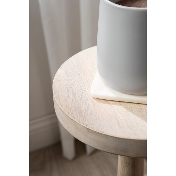 Kate and Laurel Wegner Wooden Drink Table