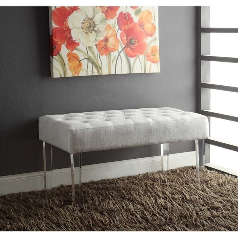 Bowery Hill Bedroom Bench in White