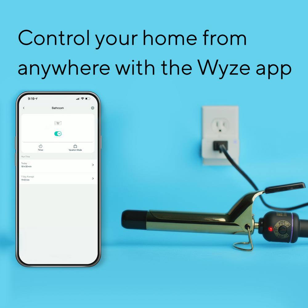 WYZE WiFi Smart Plug (4-Pack) WLPP1-4