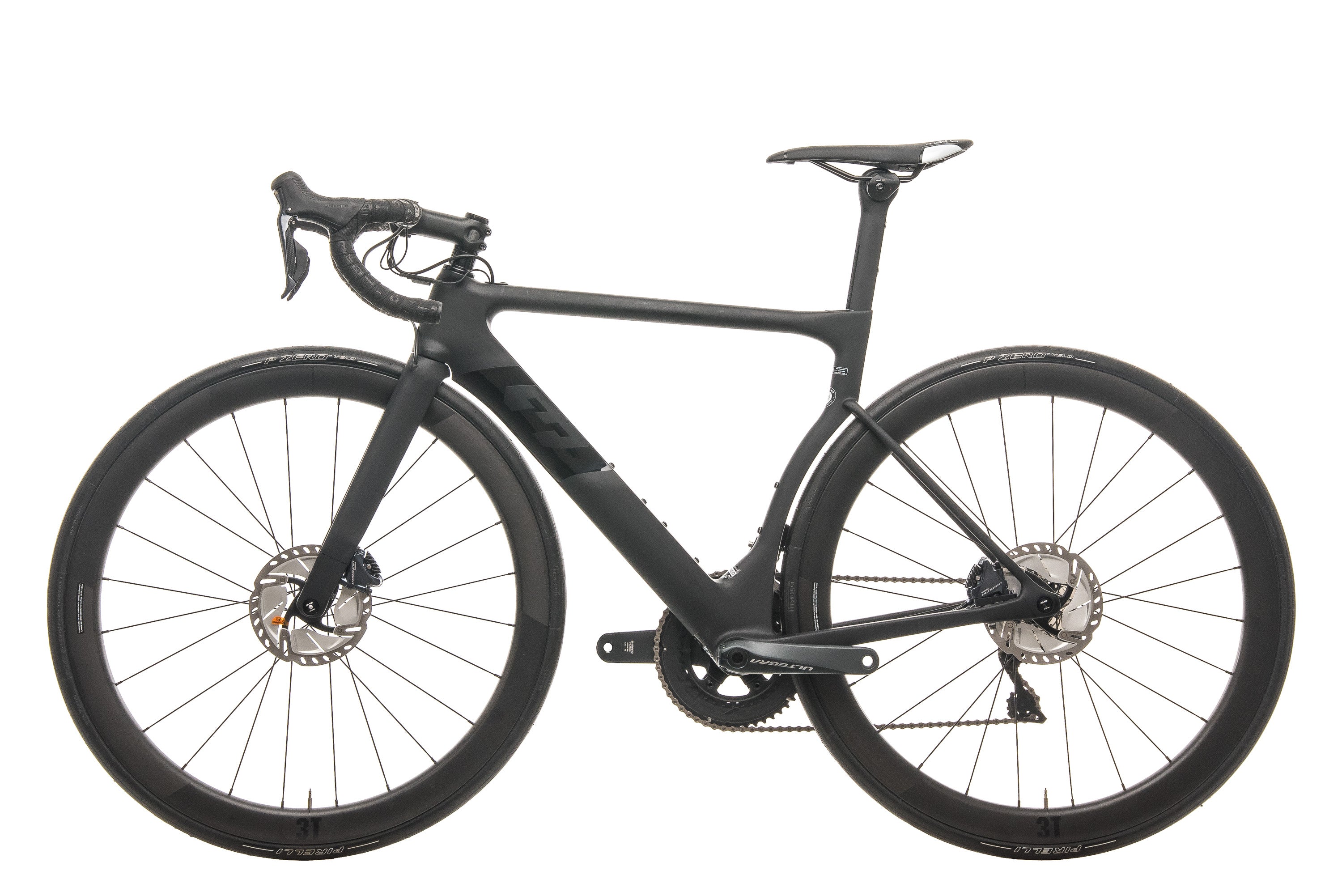 3T Strada Due Team Stealth Ultegra Di2 Road Bike - 2020, Small