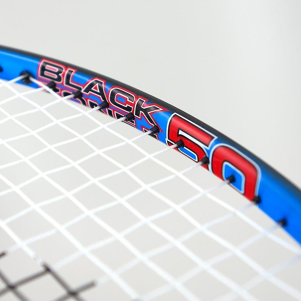 Karakal Black Zone 50 Badminton Racket Fast Fibre Titanium Gel Power Head Frame