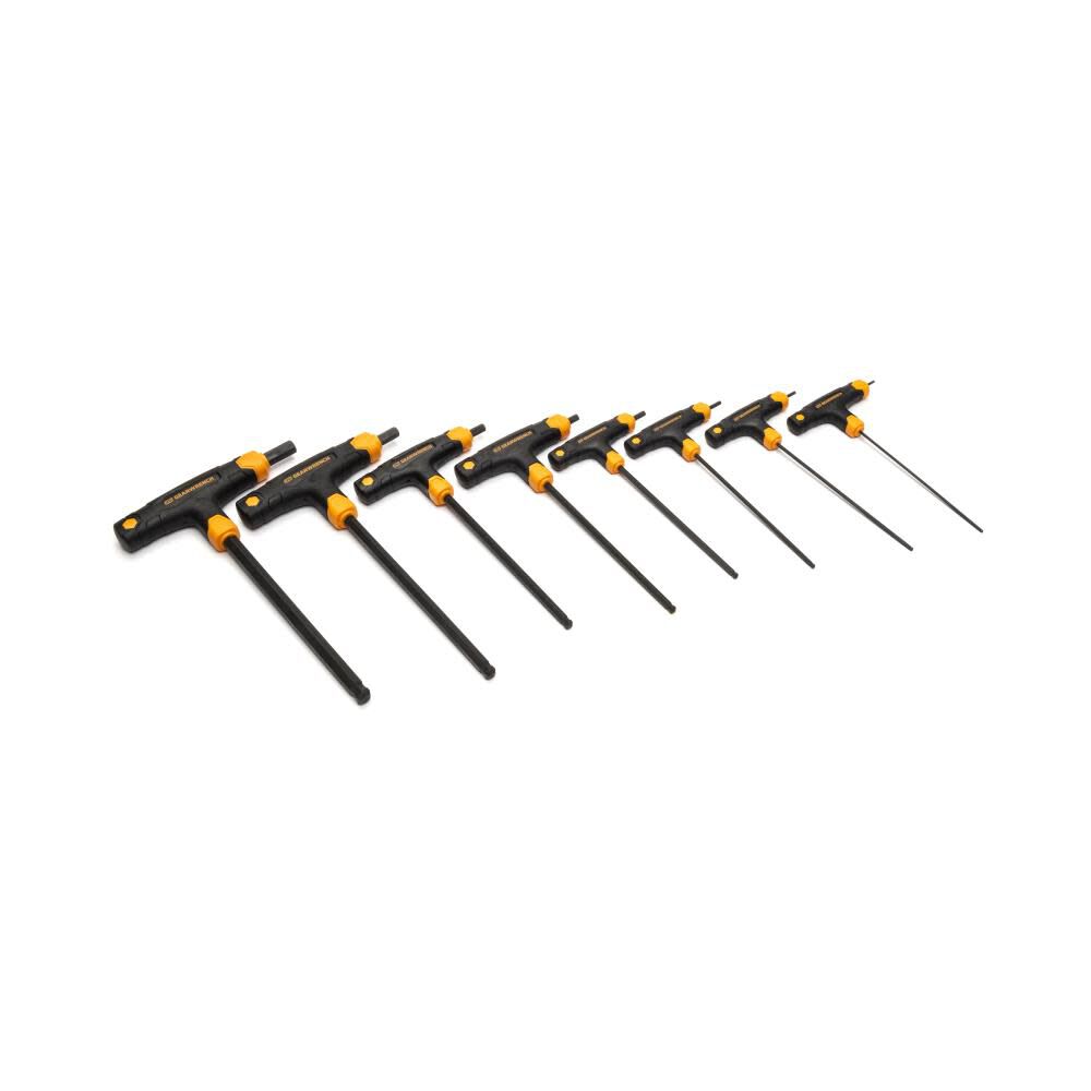 GEARWRENCH Hex Key Set Metric Ball End T Handle 8pc 83520 from GEARWRENCH