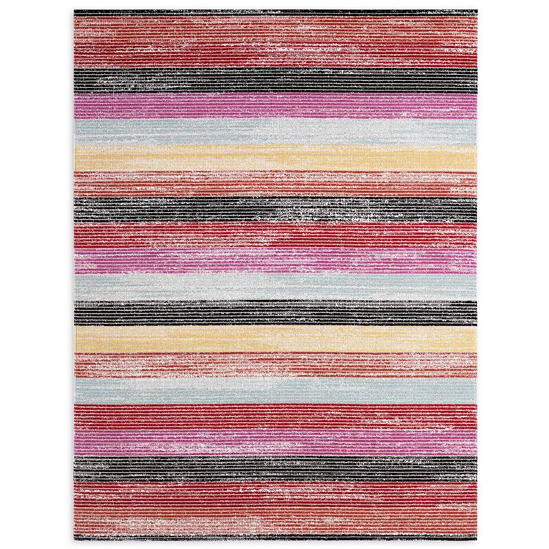 Nicole Miller New York Patio Sofia Estelle Indoor Outdoor Area Rug