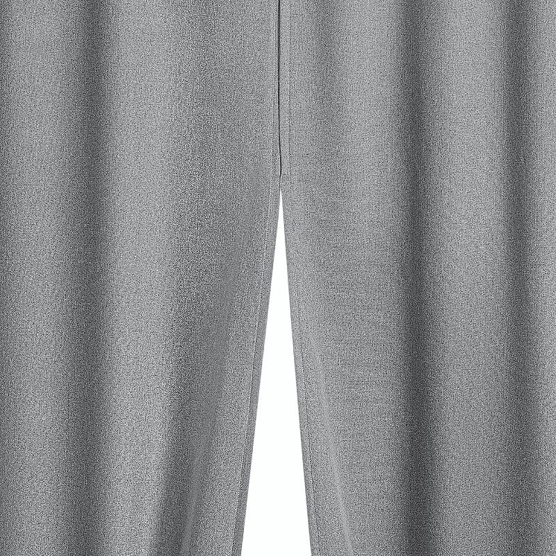 Sun Zero 2-pack Doyer 100% Blackout Magnetic Closure Back Tab Curtain Panels