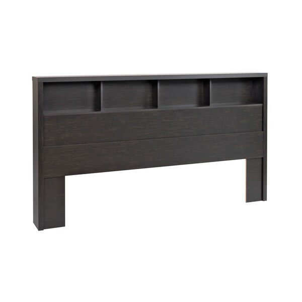 Hudson Washed Black Headboard - - 8428751