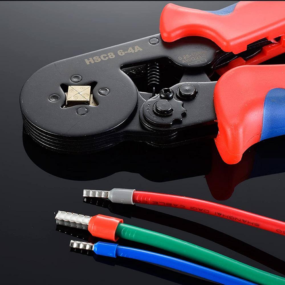 NEWHOUSE ELECTRIC Ferrule Crimping Tool Kit with Wire Crimper 1200pcs Terminal End Connectors 9 in. FTK1200