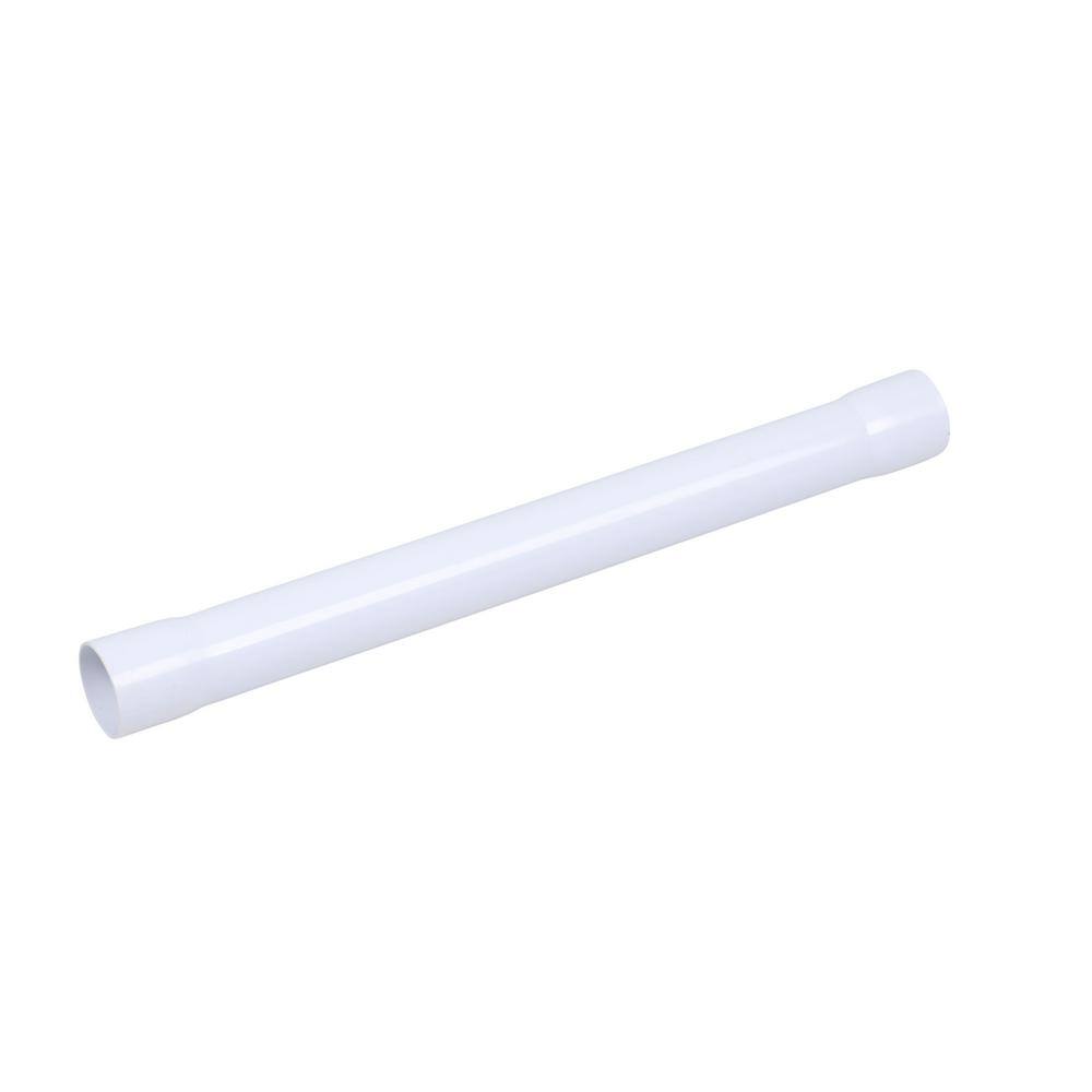 Dearborn Brass 1-12 in. x 16 in. White Plastic Solvent Weld Sink Drain Tailpiece Extension Tube P9787E