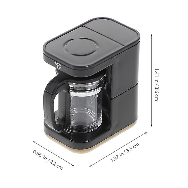 Mini Coffee Machine Miniature Coffee Machine Model Mini House Accessory