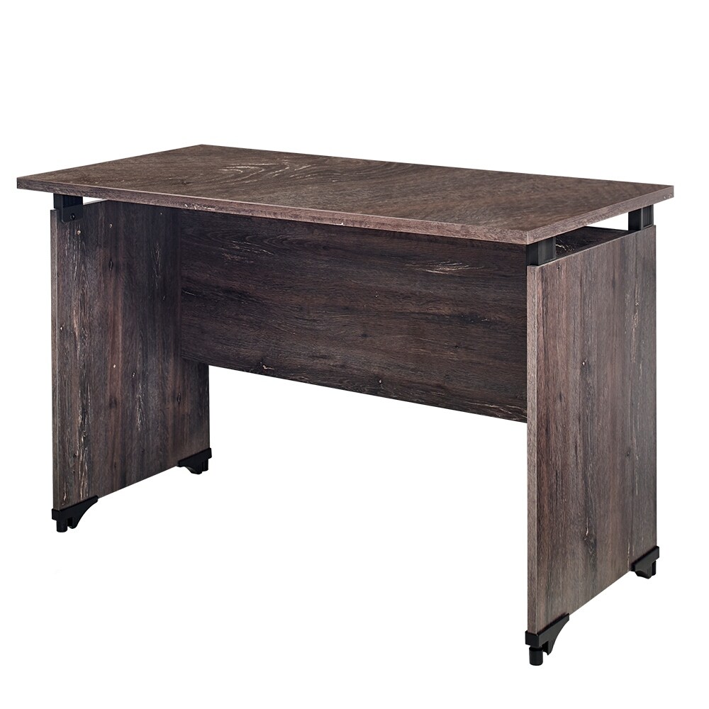 Home Office Desk Wood Computer Writing Desk Study Desk Writing Small Desk for Living Room Office  Grey