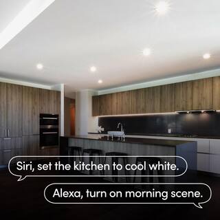 LIFX 56 in. 65-Watt Equivalent Multi-Color Smart AlexaHey GoogleHomeKitSiri Retrofit Integrated LED Recessed Downlight LXDL6CUS