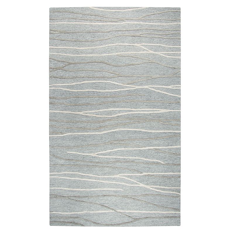 Rizzy Home Idyllic Contemporary Lines Striped Rug