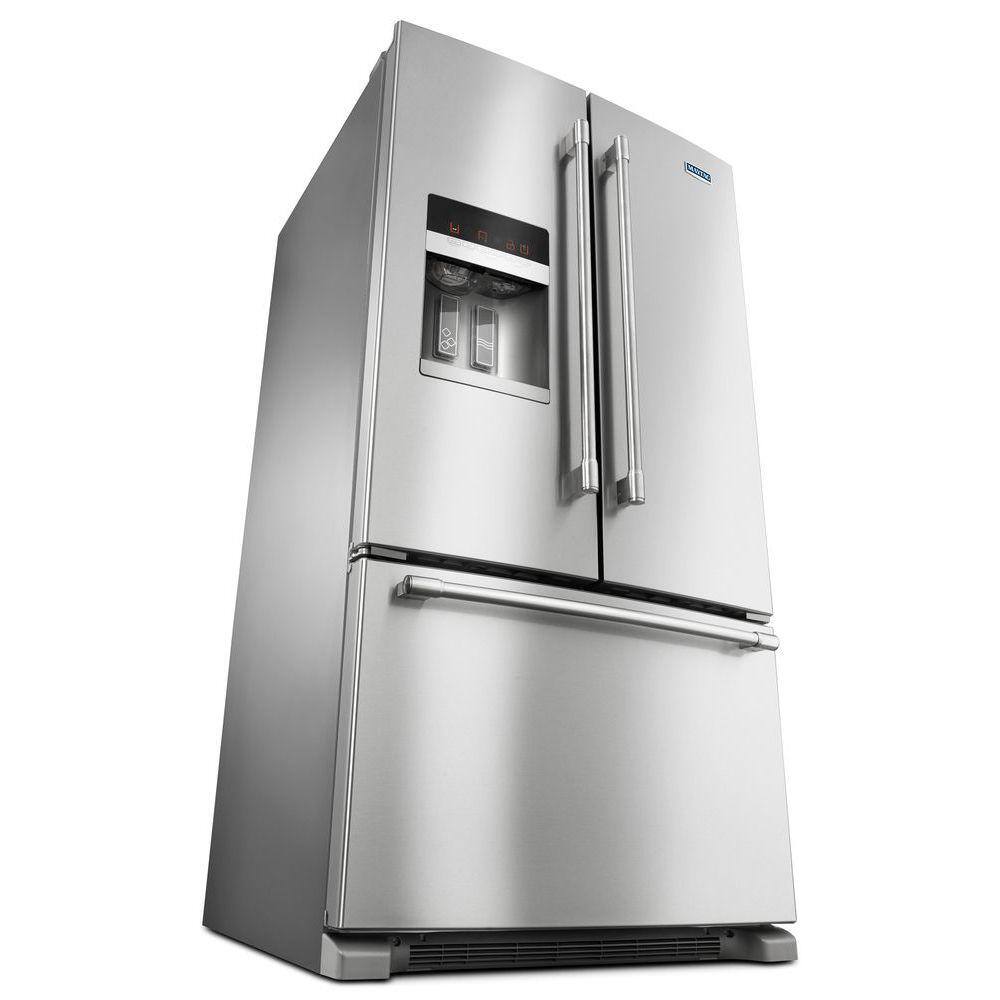 Maytag 25 cu. ft. French Door Refrigerator in Fingerprint Resistant Stainless Steel MFI2570FEZ