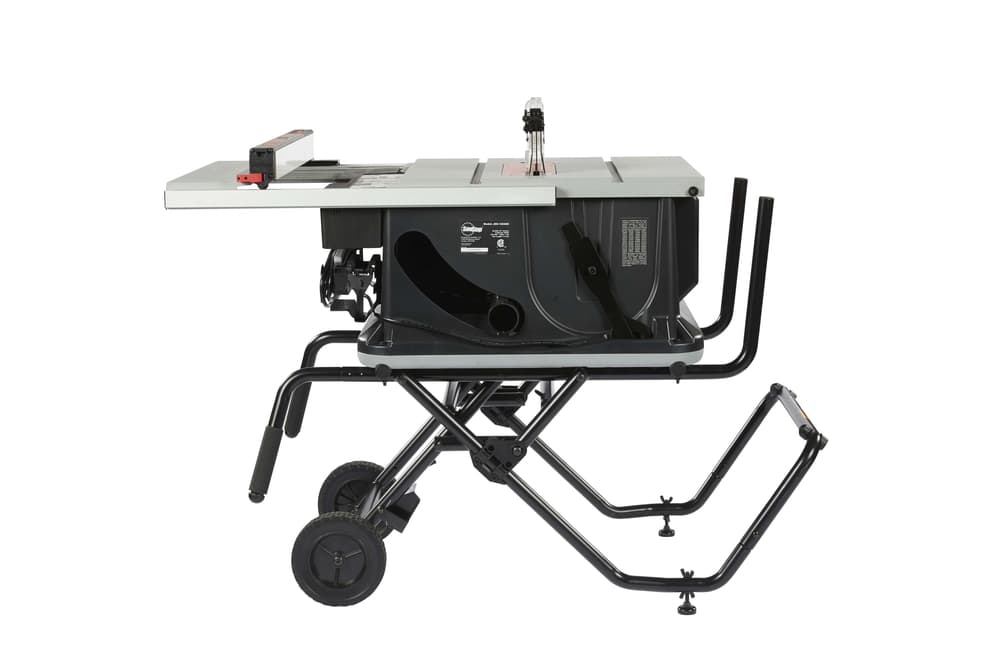 Jobsite Saw PRO with Mobile Cart Assembly ; 15A， 120V， 60Hz