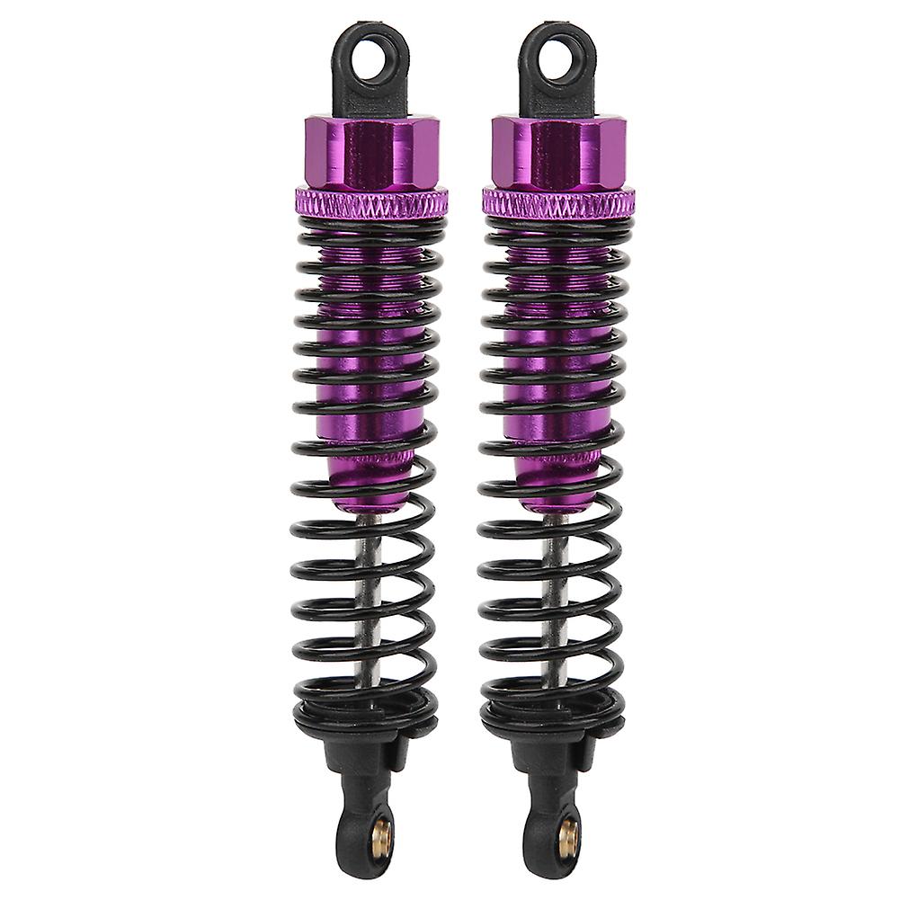 2pcs 98mm Shock Struts Damper Fit For Hsp 1/10 94106 / 94107 / 94166 / 94170 / 94118 / 94177 Rc Carpurple