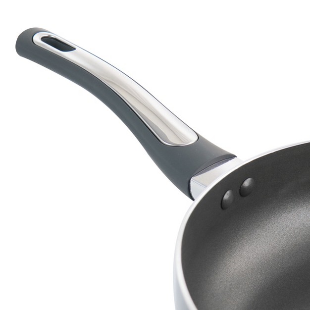 Oster 3 5 Quart Aluminum Saute Pan With Lid