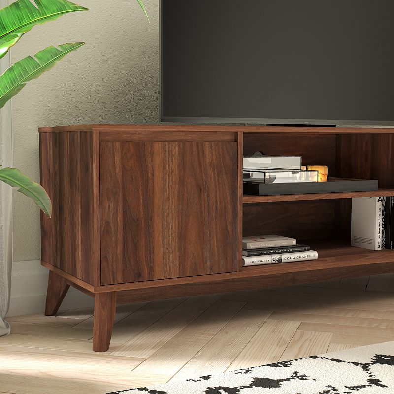 Flash Furniture Hatfield Mid-Century Modern TV Stand