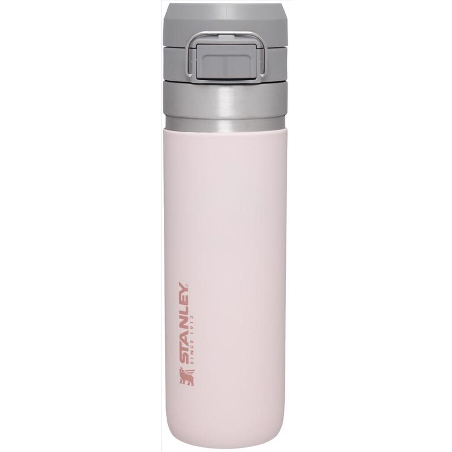 Stanley The Quick Flip 24 oz Double Wall Insulation Rose Quartz BPA Free Vacuum Insulated Bottle