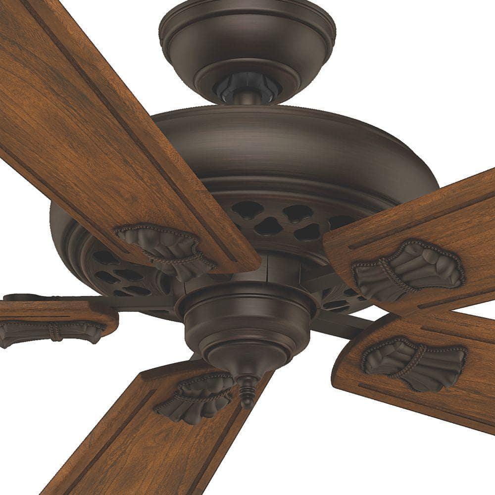 Casablanca Fellini 60 in Indoor Brushed Cocoa Bronze Ceiling Fan with Remote