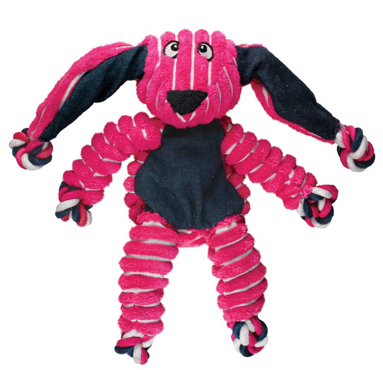 KONG Floppy Knots Bunny Dog Toy