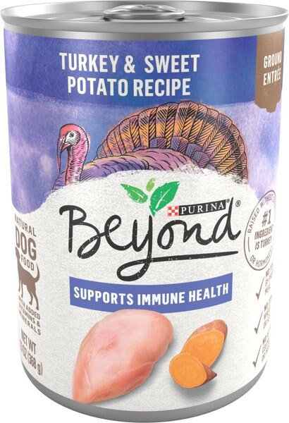 Purina Beyond Grain-Free Turkey and Sweet Potato Recipe Ground Entree Canned Dog Food