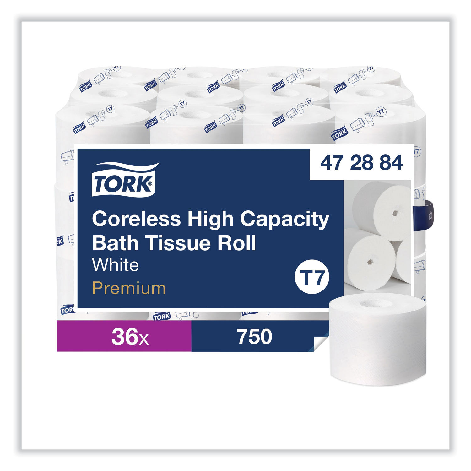 Coreless High Capacity Bath Tissue by Torkandreg; TRK472884