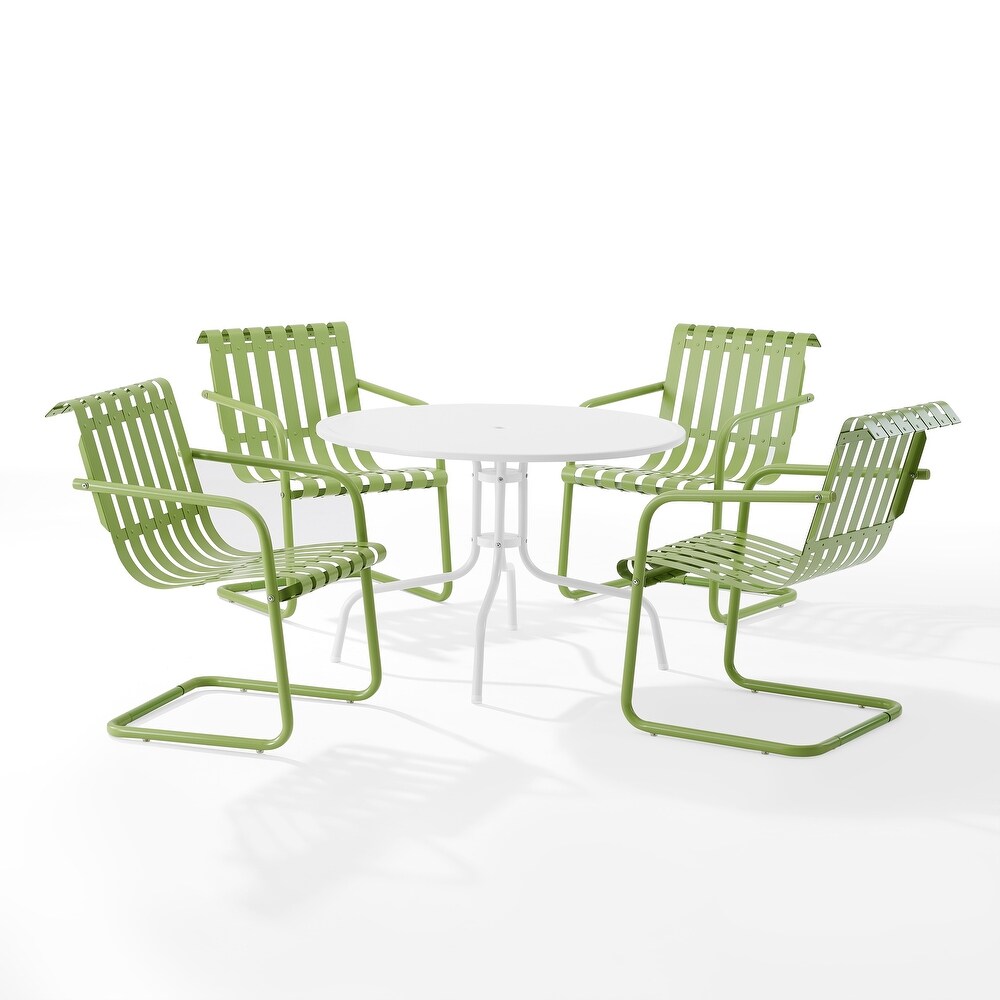 Gracie 5Pc Outdoor Metal Dining Set   93\