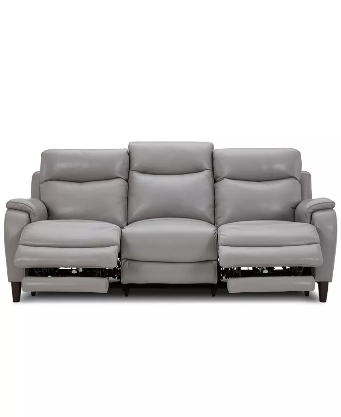 Furniture CLOSEOUT! Kolson 83 Leather Power Recliner Sofa