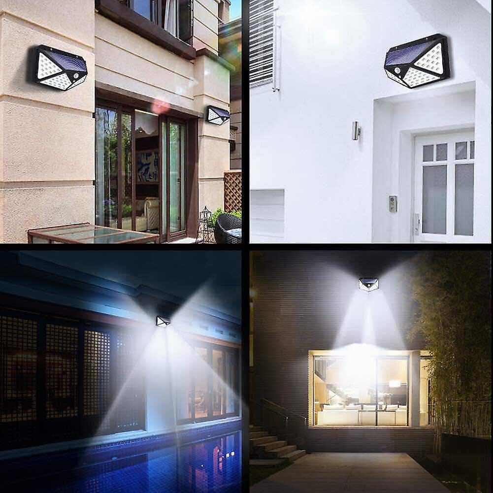 Led Solar Wall Light Outdoor Solar Lighting For Garden Decoration